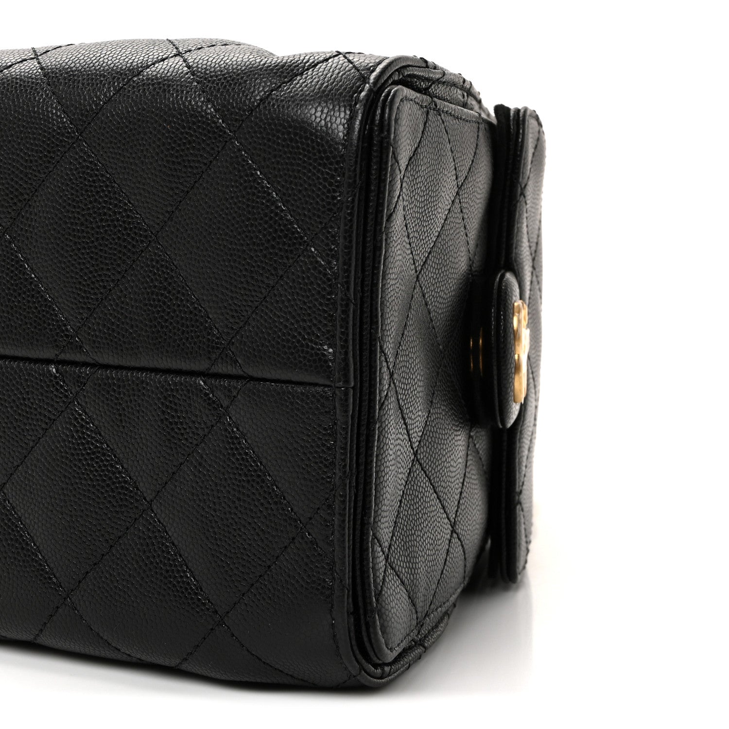 Chanel Caviar Quilted Small Chanel 25 Handbag Black 10 of 10