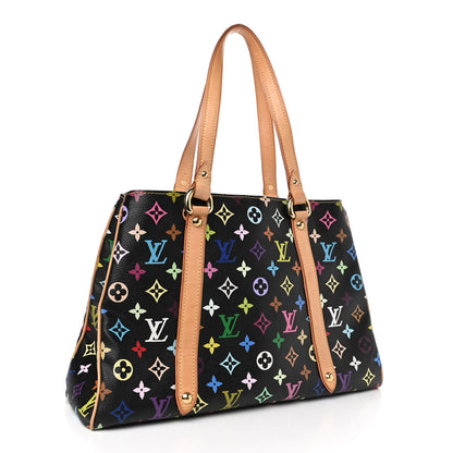Louis Vuitton Monogram Multicolor Aurelia MM Black 2 of 4