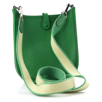 Hermes Taurillon Clemence Amazone Evelyne TPM Bambou 3 of 10
