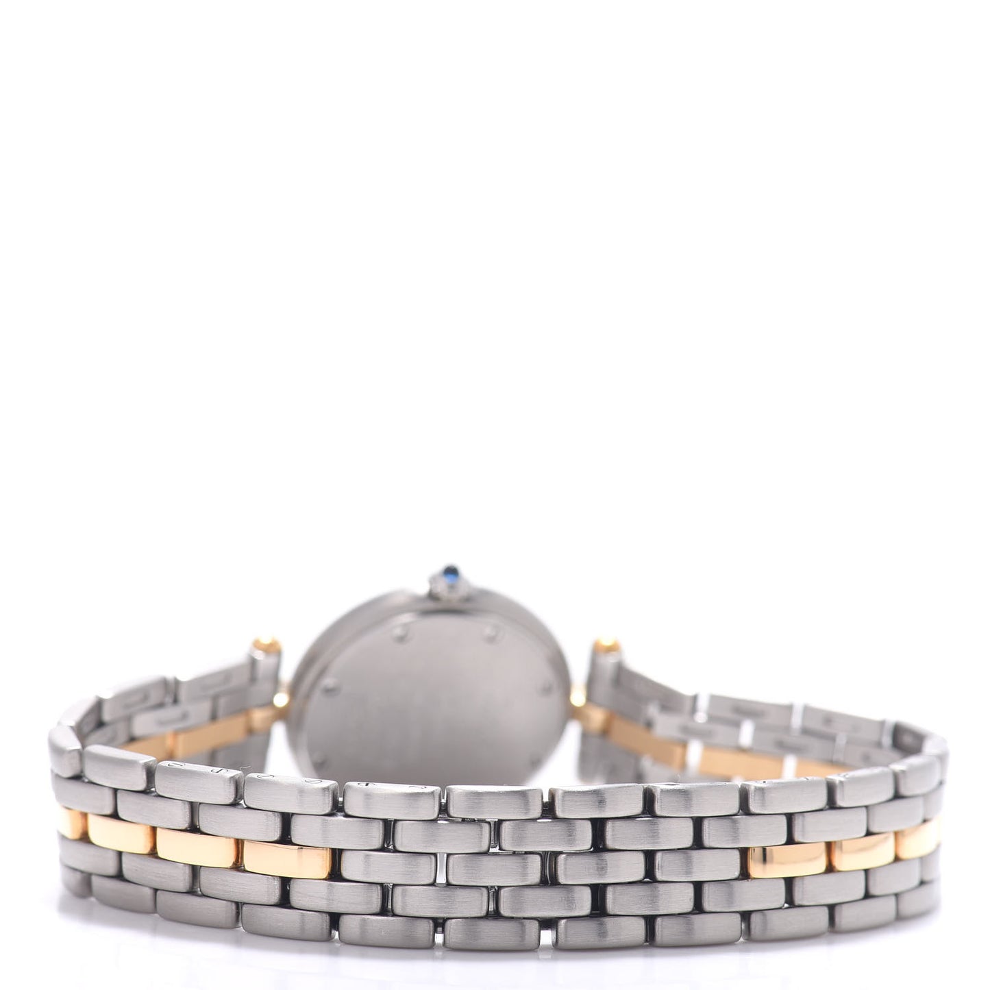 Stainless Steel 18K Yellow Gold 24mm Panthere Vendome Quartz Watch