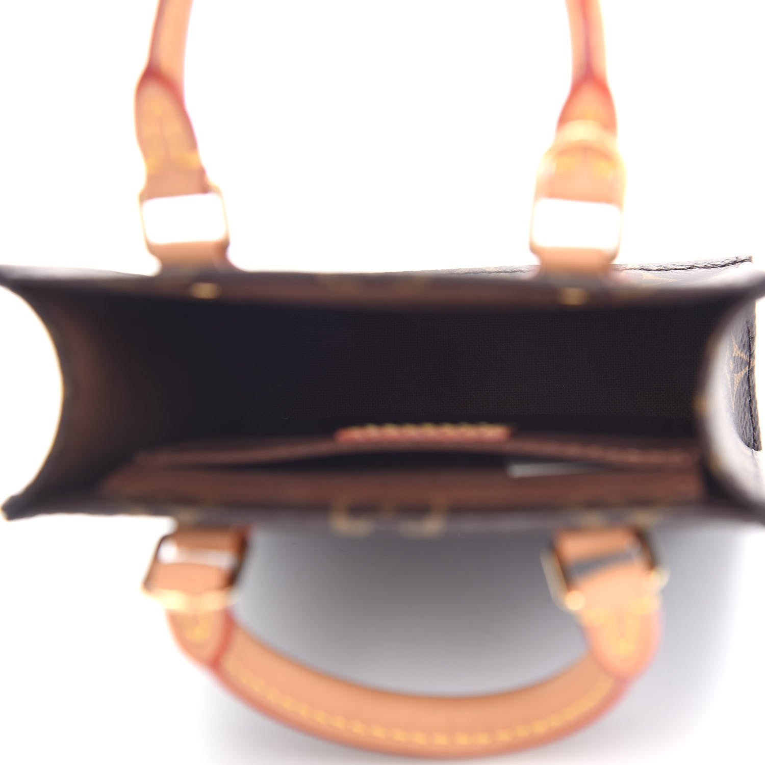 Louis Vuitton Monogram Petit Sac Plat 5 of 8