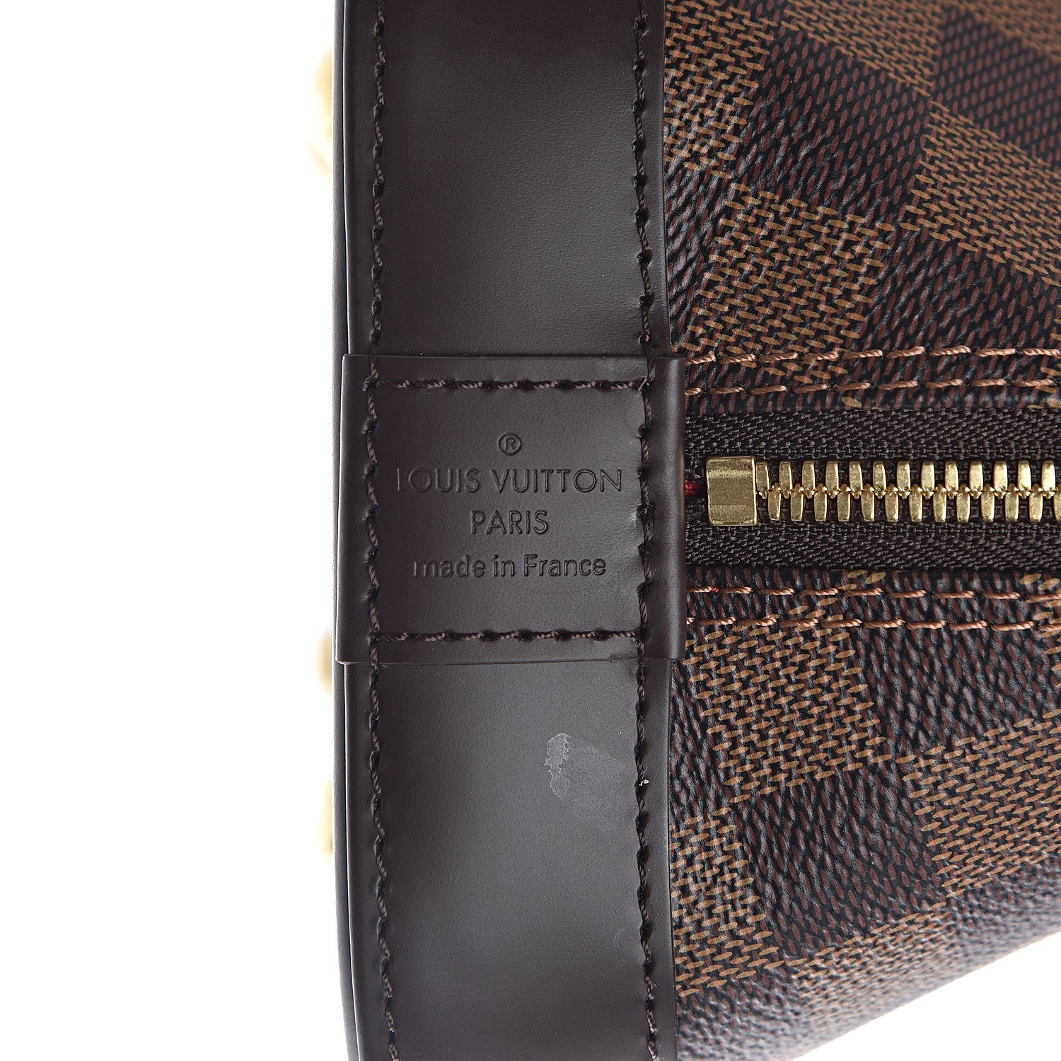 Louis Vuitton Damier Ebene Alma PM 4 of 8