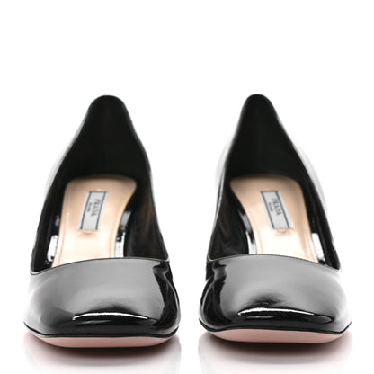Prada Vernice 65mm Pumps 38 Black 2 of 8