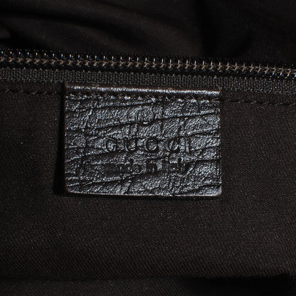 Gucci Coated Canvas Monogram Large Duffle Bag Ebony 7 of 9