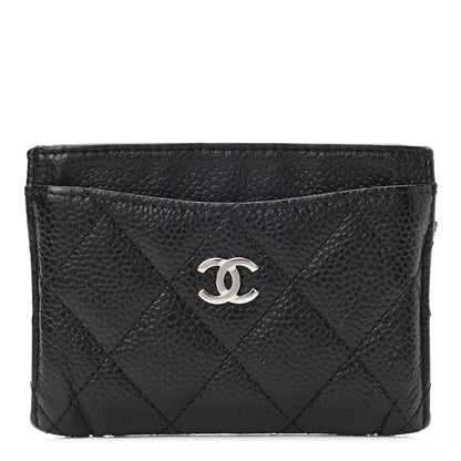 Chanel Caviar Quilted Card Holder Black 1 of 8