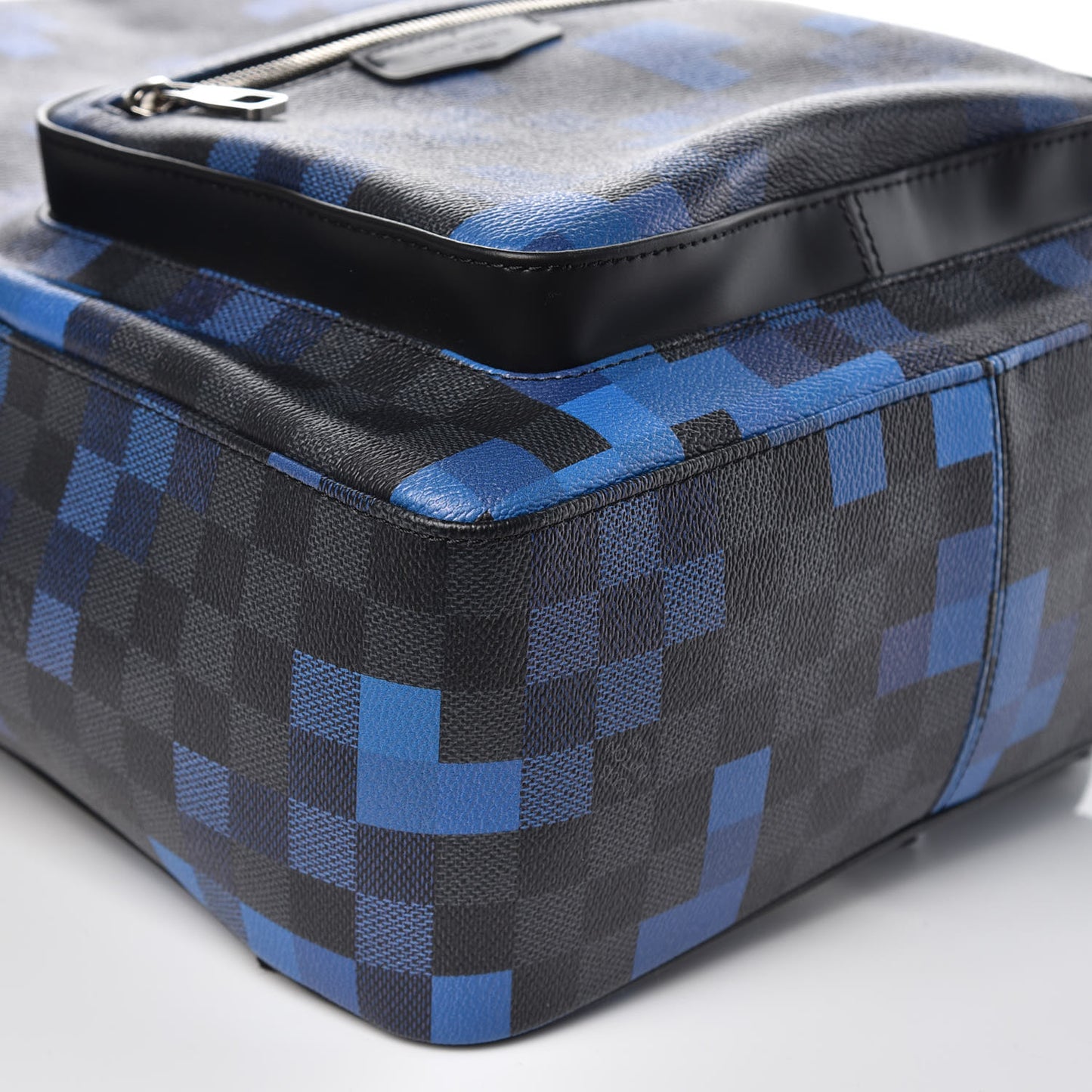 Damier Graphite Pixel Josh Backpack Blue