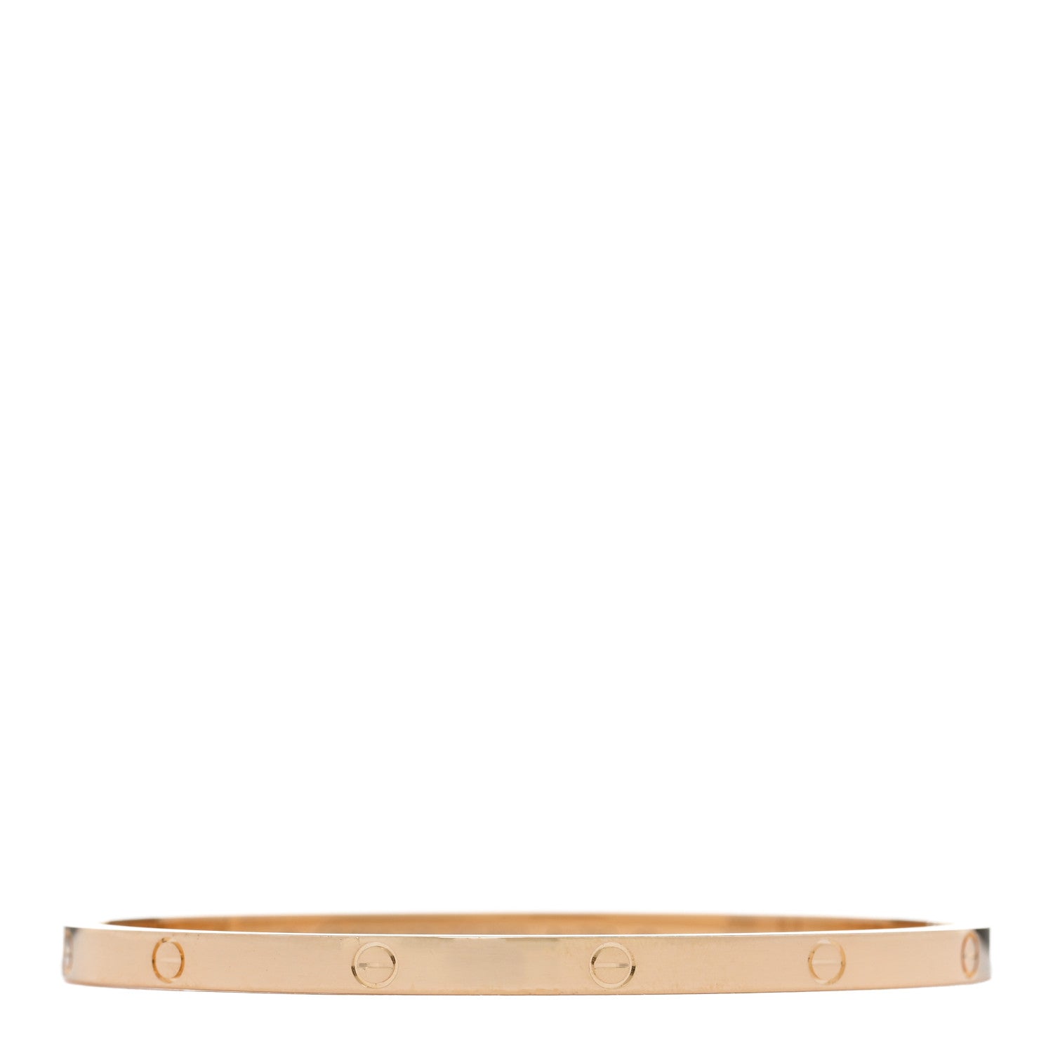 Cartier 18K Yellow Gold Small LOVE Bracelet 17 1 of 7