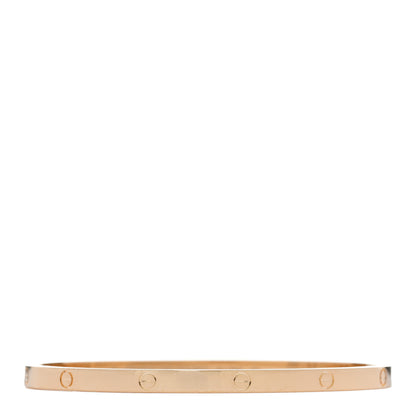 Cartier 18K Yellow Gold Small LOVE Bracelet 17 1 of 7