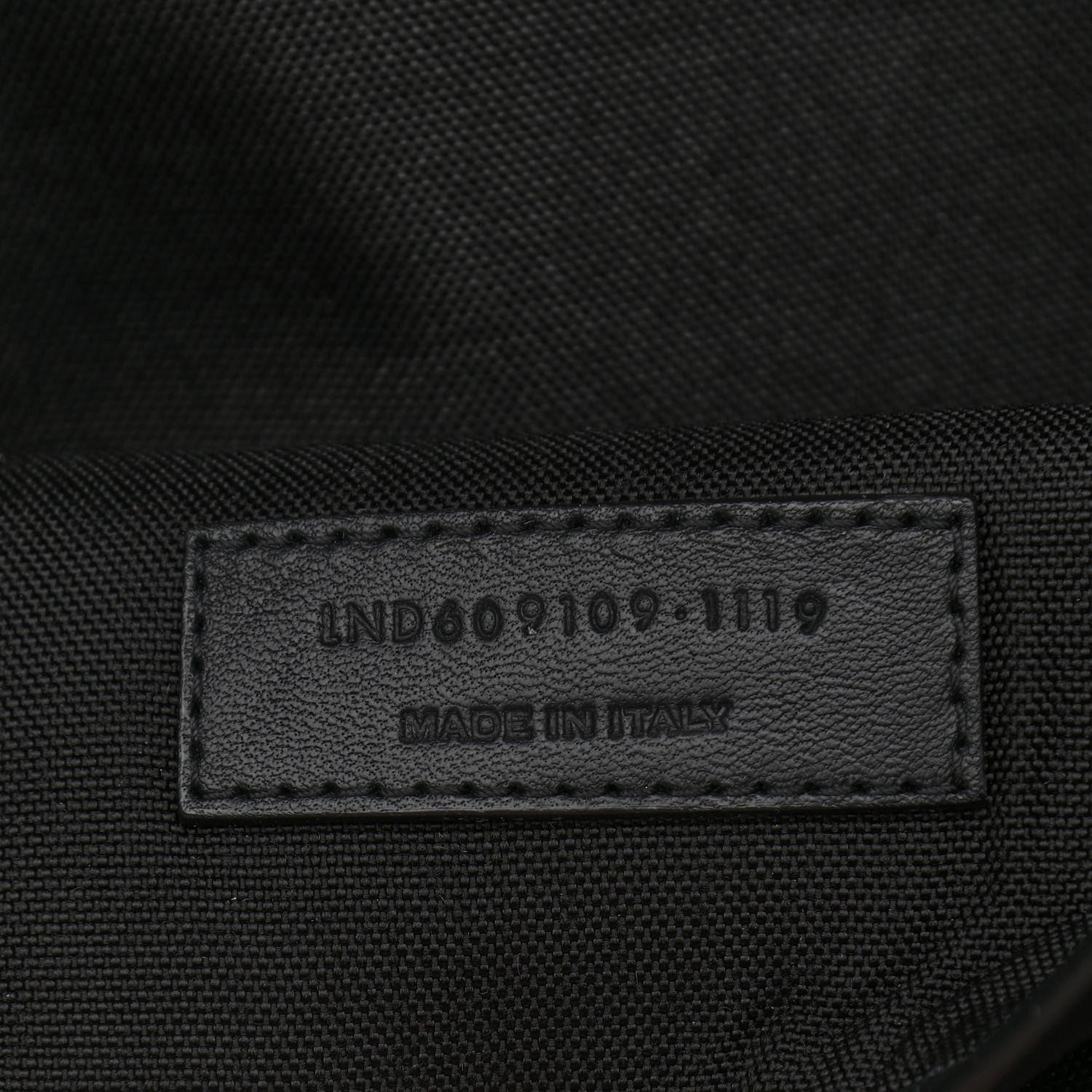 Saint Laurent Calfskin Checked Print Nuxx Backpack Black White 7 of 12