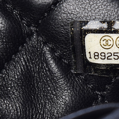 Chanel Woven Nylon Medium Single Flap Black 9 of 11