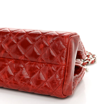 Chanel Glazed Calfskin Quilted Medium Just Mademoiselle Red 10 of 10