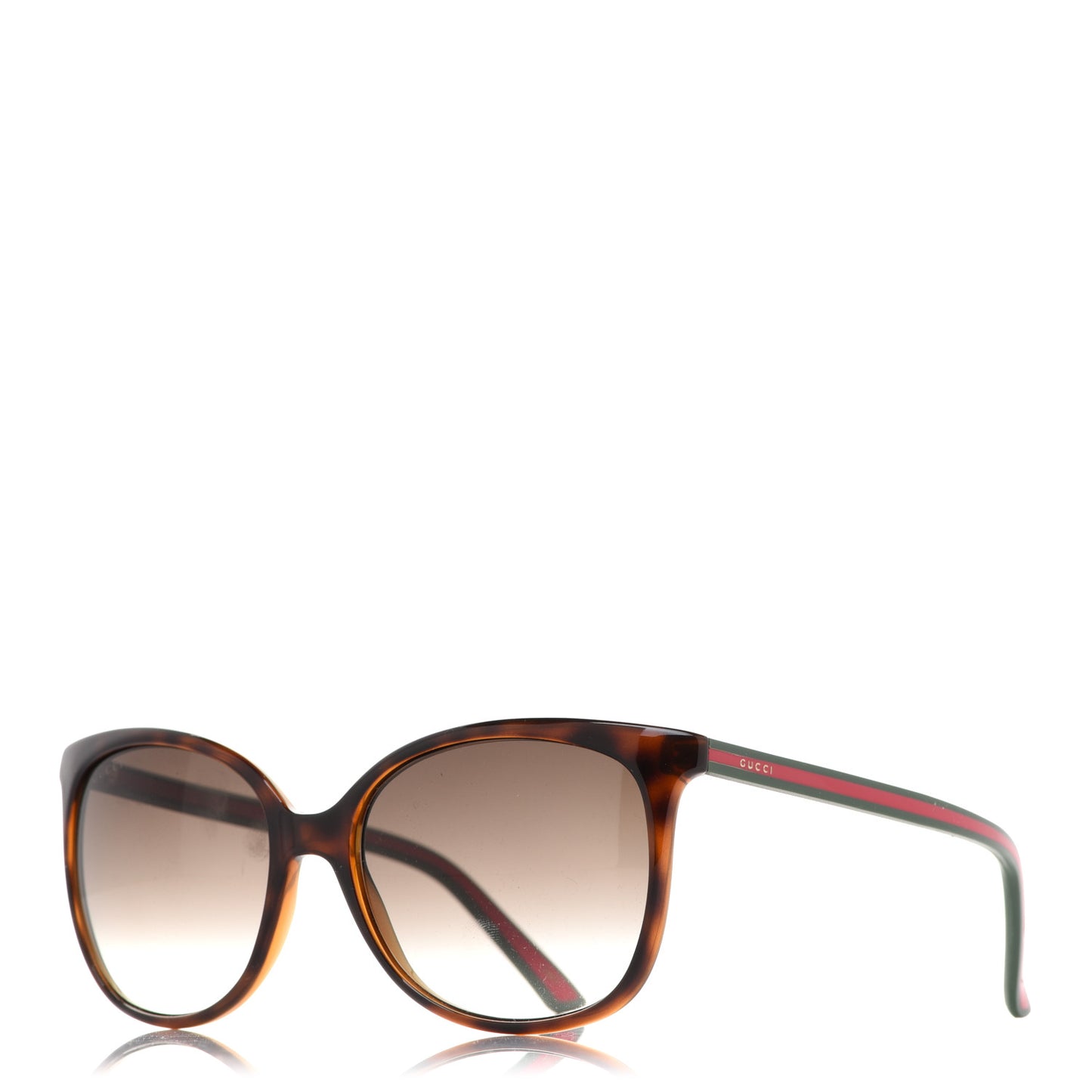 56mm Oversized Web Sunglasses GG0508S Tortoise