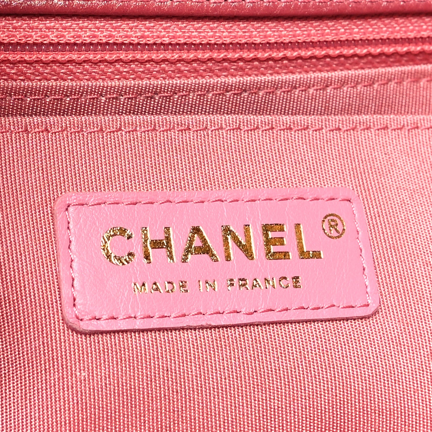 Chanel Calfskin Chevron Quilted Mini Statement Flap Pink 6 of 10