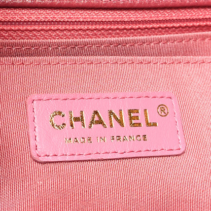 Chanel Calfskin Chevron Quilted Mini Statement Flap Pink 6 of 10