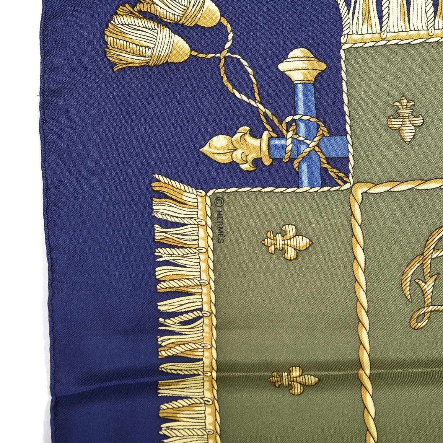 Hermes Silk Vue Du Carosse De La Galere La Reale Scarf 90 2 of 3