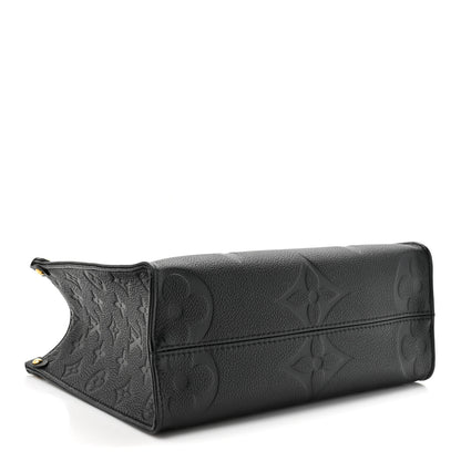 Louis Vuitton Empreinte Monogram Giant Onthego PM Black 4 of 11