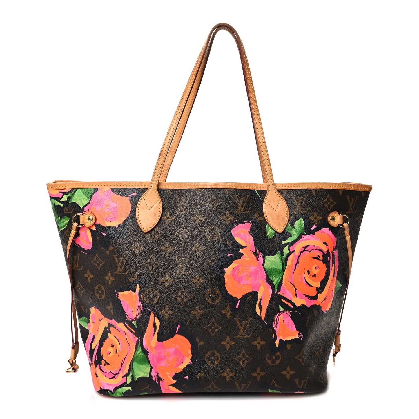 Monogram Roses Neverfull MM
