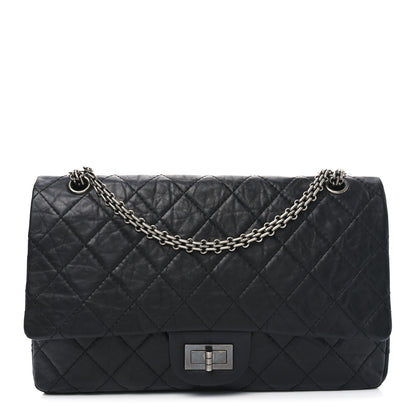 Chanel Aged Calfskin Quilted 2.55 Reissue 227 Flap Black 1 of 10