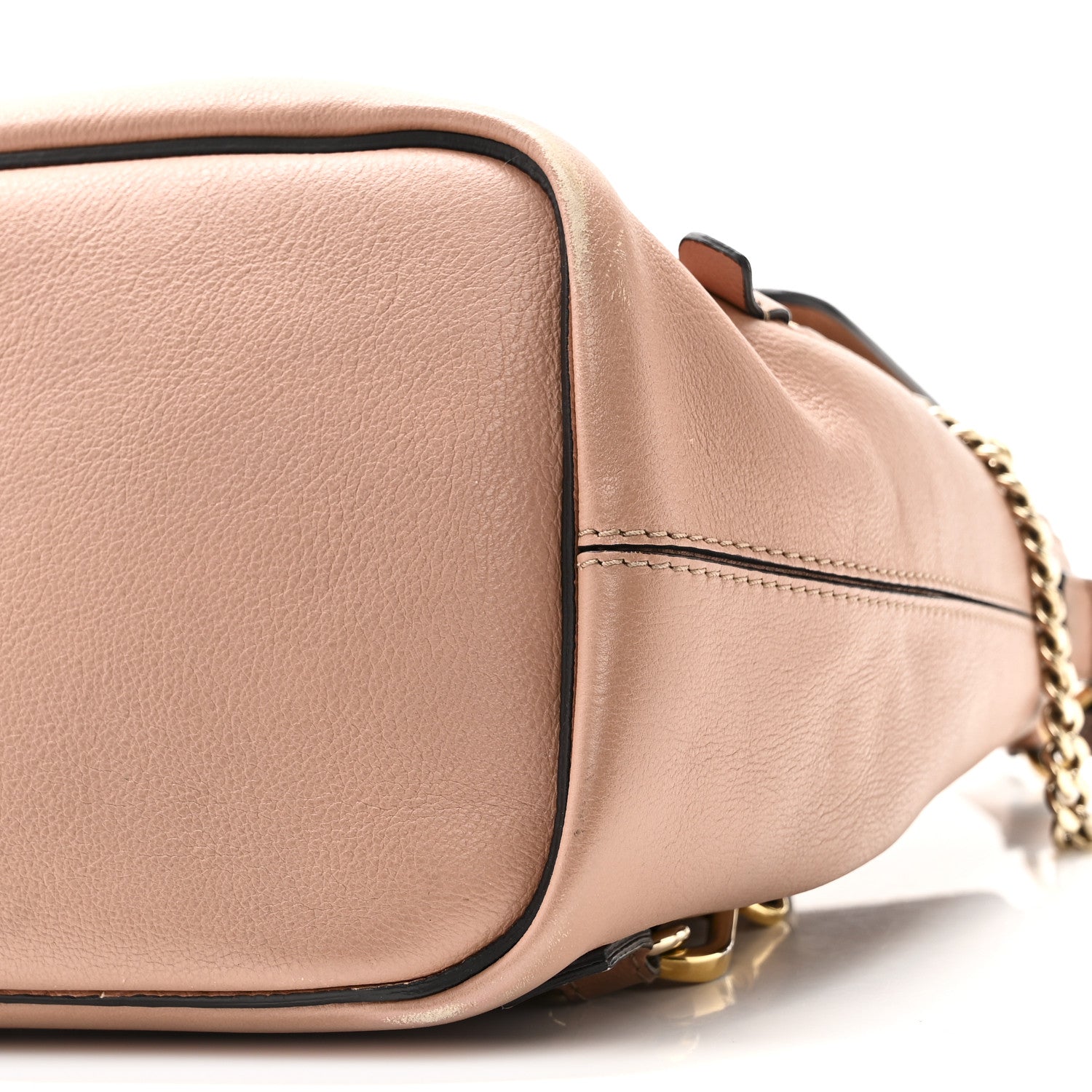 Chloe Suede Calfskin Medium Faye Backpack Nougat 9 of 9