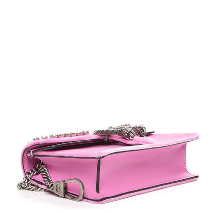 Gucci Velvet Crystal Super Mini Dionysus Shoulder Bag Malva 3 of 7