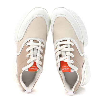 Hermes Calfskin Womens Giga Sneakers 37 Multicolor White Gomma 2 of 11
