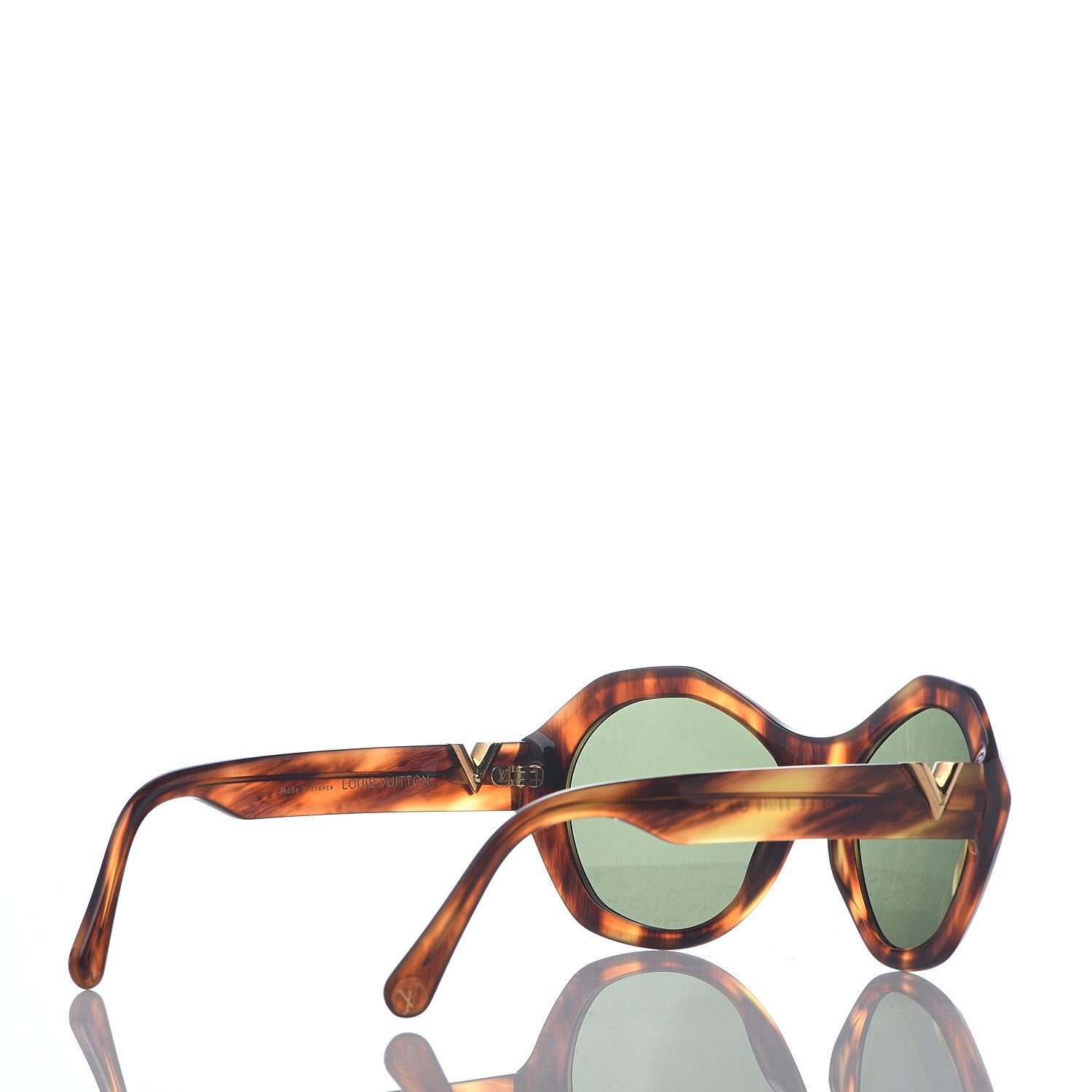 Louis Vuitton Acetate Chamade Lady Sunglasses Z2374W Tortoise 4 of 7