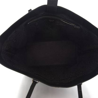 Gucci X BALENCIAGA BB Monogram Web Graffiti Large Ophidia Shopping Tote Black 5 of 9