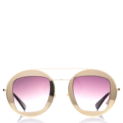 Gucci Sunglasses GG 0105S Gold 2 of 6