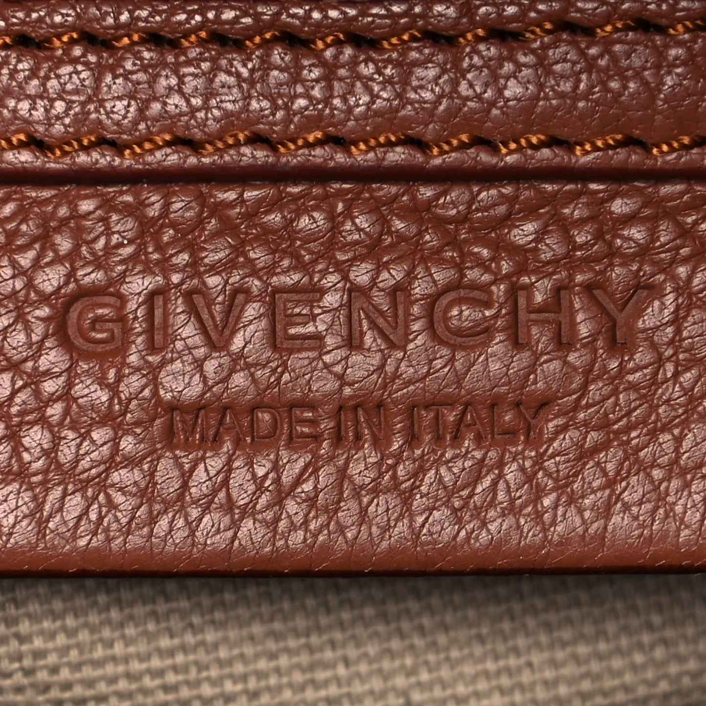 Sugar Goatskin Small Antigona Cognac