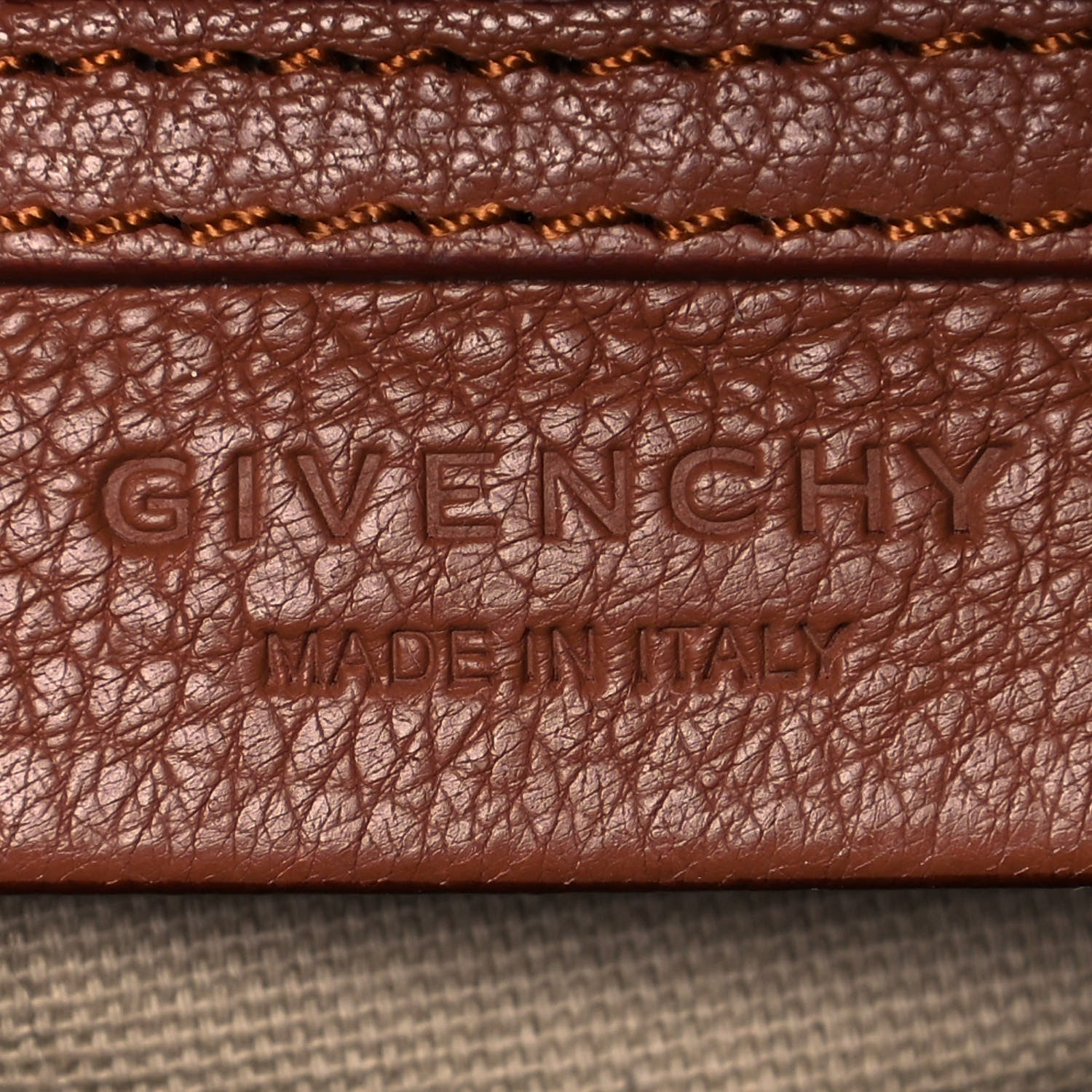 Givenchy Sugar Goatskin Small Antigona Cognac 6 of 13