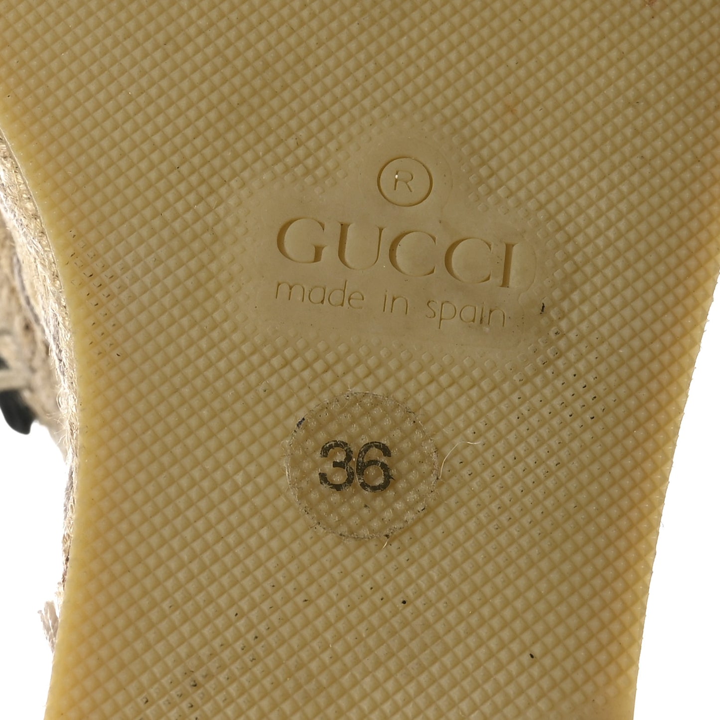 Monogram Matelasse GG Marmont Ankle Wrap Platform 35/120mm Espadrille Wedges 36 Beige Ebony Black Sand Storm