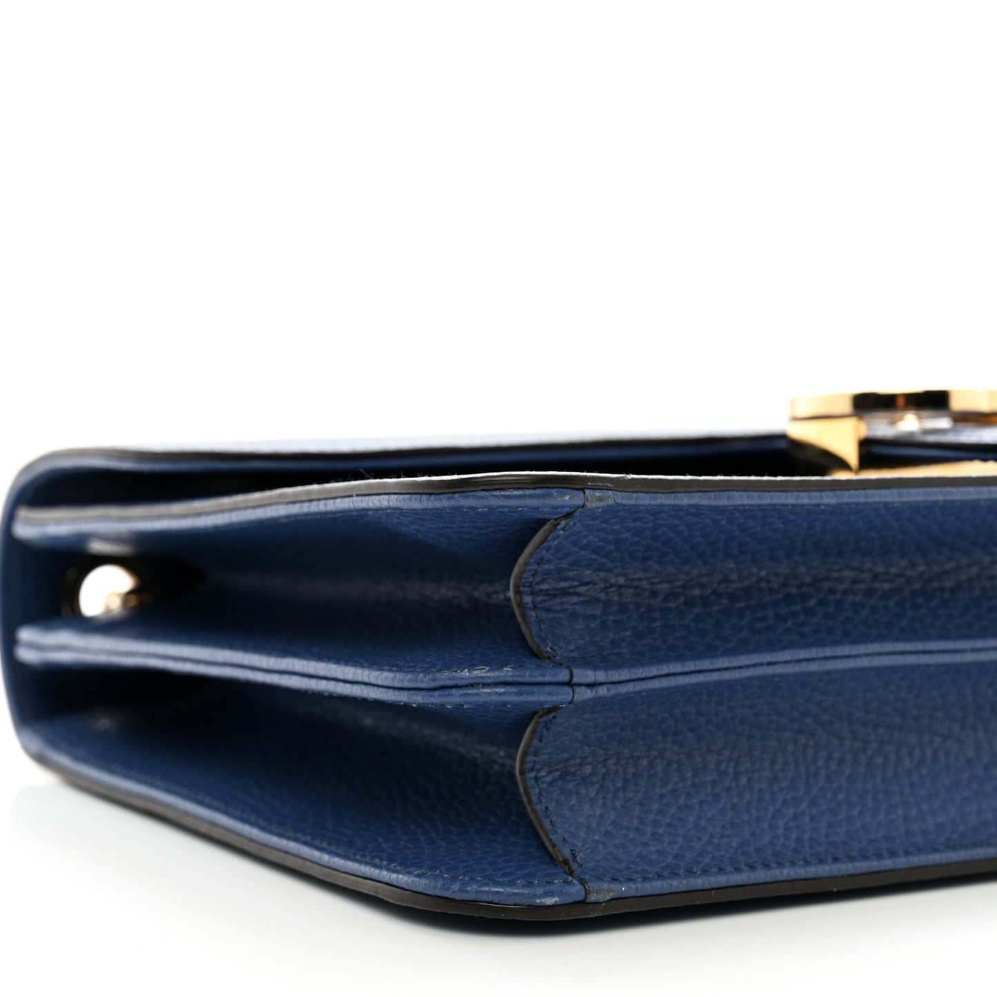 Dollar Calfskin Interlocking G Shoulder Bag Caspian