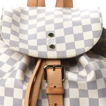 Louis Vuitton Damier Azur Sperone Backpack 7 of 9