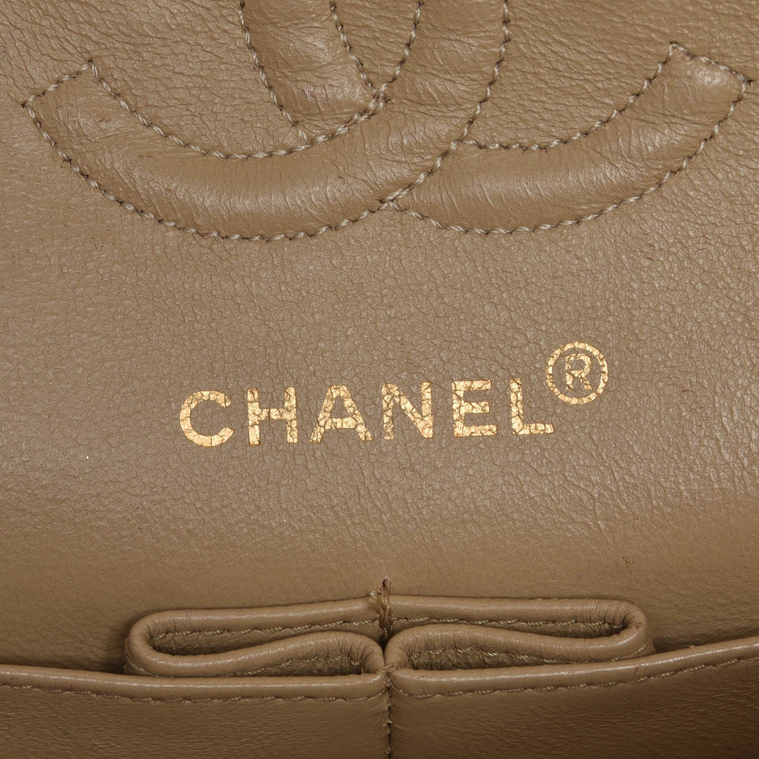 Chanel Lambskin Quilted Small Double Flap Beige 6 of 10