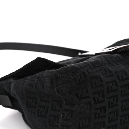 Fendi Zucchino Mama Baguette Black 8 of 15