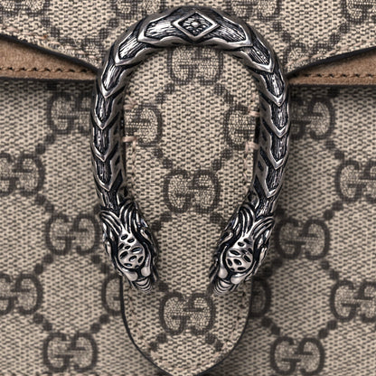 Gucci GG Supreme Monogram Mini Dionysus Shoulder Bag Taupe 8 of 12