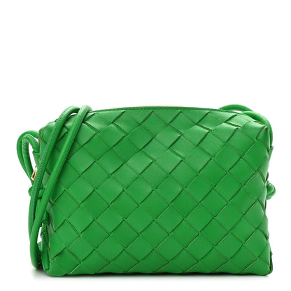 Bottega Veneta Nappa Intrecciato Mini Loop Camera Bag Parakeet 1 of 9