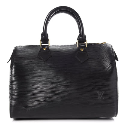 Louis Vuitton Epi Speedy 25 Black 1 of 10