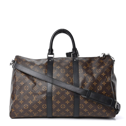 Louis Vuitton Monogram Macassar Keepall Bandouliere 45 1 of 10