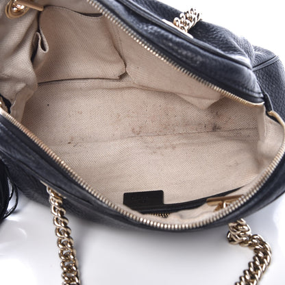 Gucci Pebbled Calfskin Small Soho Bowler Black 5 of 10