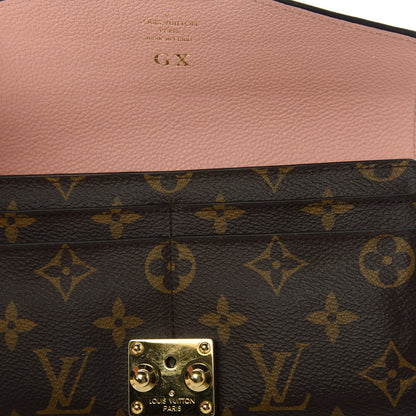 Louis Vuitton Monogram Pallas Wallet Rose Ballerine 10 of 10