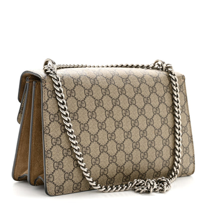 Gucci GG Supreme Monogram Small Dionysus Shoulder Bag Taupe 2 of 13
