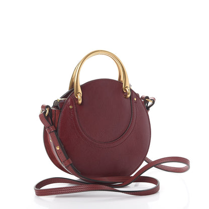 Chloe Calfskin Suede Small Pixie Bag Sienna Red 3 of 7