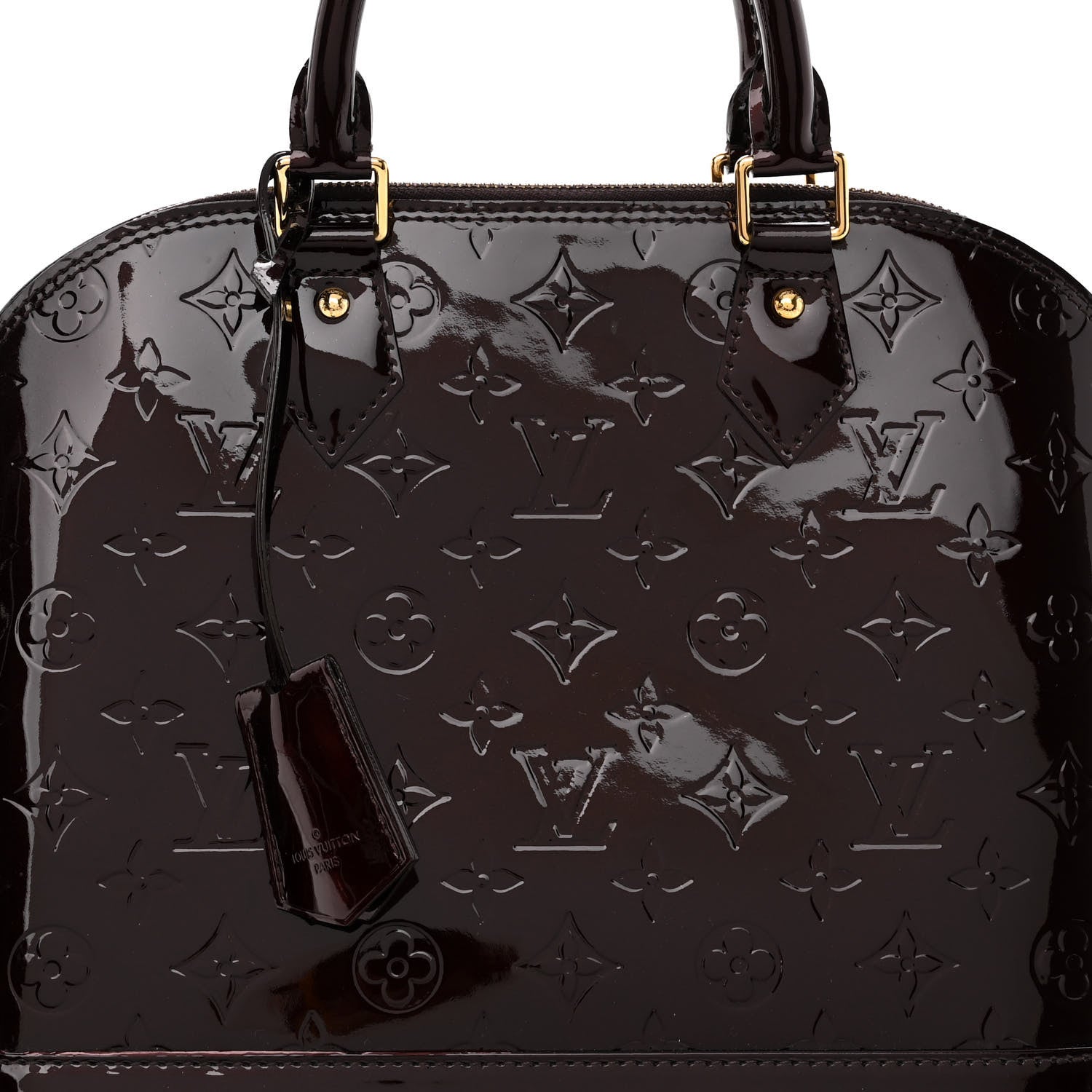 Louis Vuitton Vernis Alma PM Amarante 7 of 10