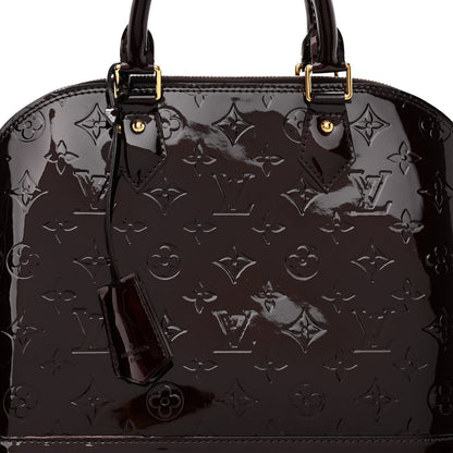 Louis Vuitton Vernis Alma PM Amarante 7 of 10