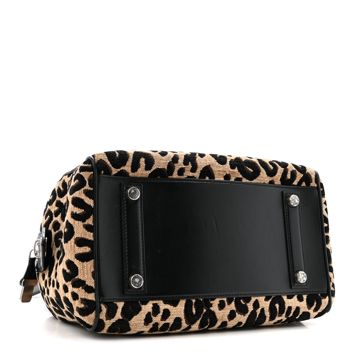 Jacquard Velvet Leopard Print Stephen Sprouse Speedy