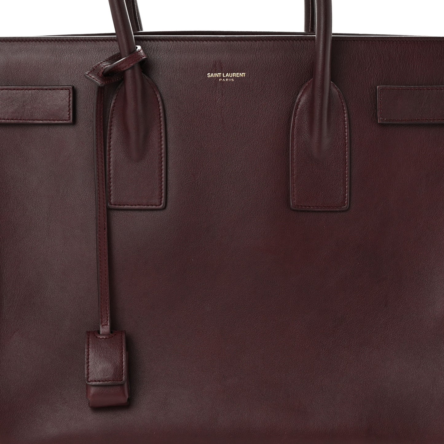 Calfskin Large Sac de Jour Carryall Amarena