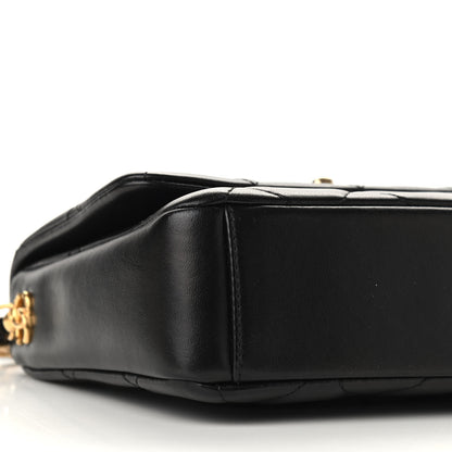 Chanel Lambskin Quilted Small Side Note Flap Black 8 of 9