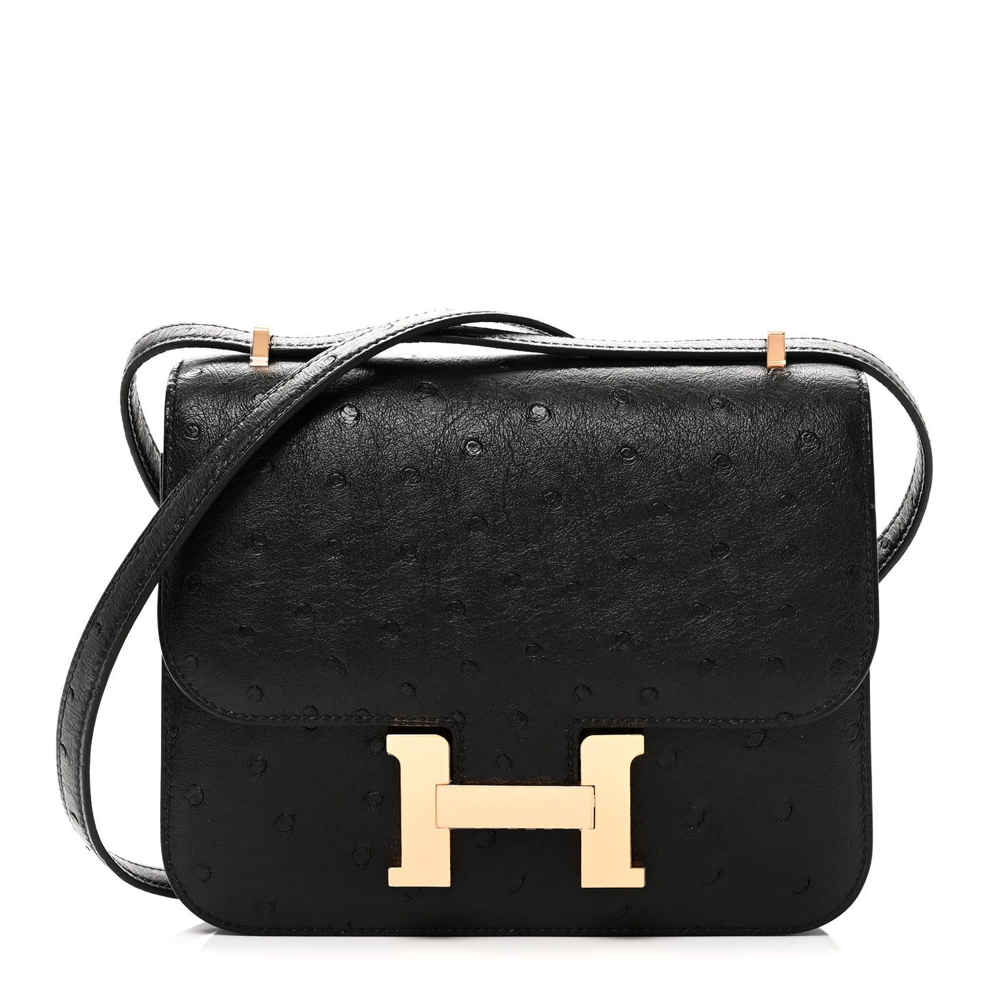 Ostrich Constance 18 Black
