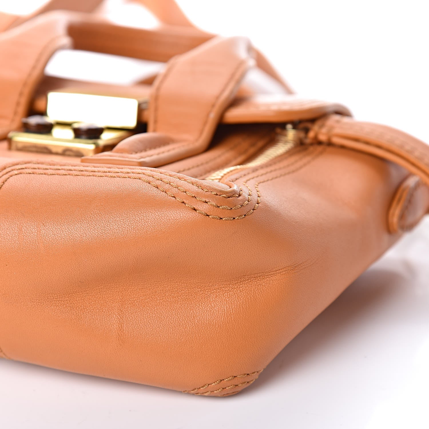 3.1 Phillip Lim 3.1 Smooth Calfskin Nano Pashli Satchel Saffron 16 of 17
